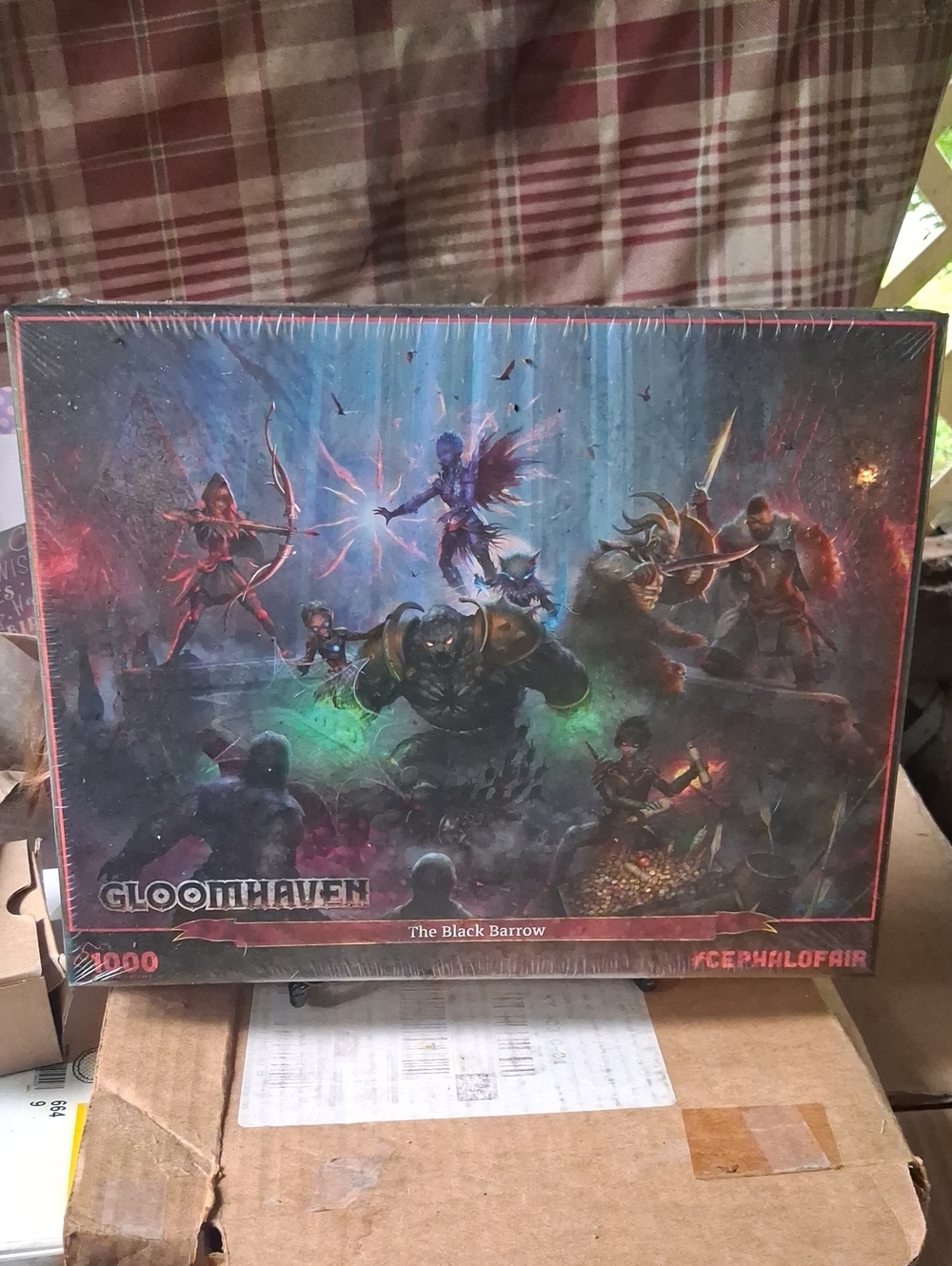 : The Black Barrow Board Game Expansion - Dark Fantasy Adventure (Multicolor)